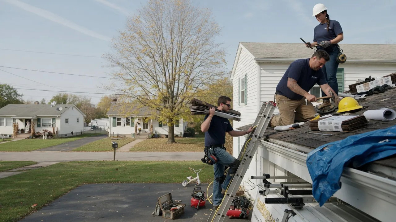 Local Roofing Contractors in Eaton Rapids, MI near me